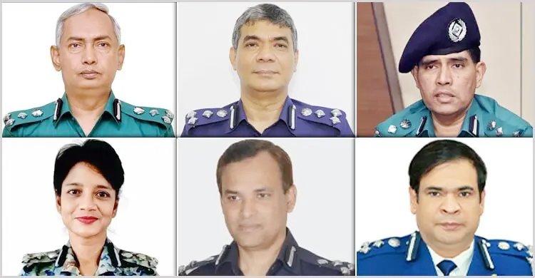 পুলিশের ১৩ ঊর্ধ্বতন কর্মকর্তাকে বাধ্যতামূলক অবসরে পাঠাল সরকার