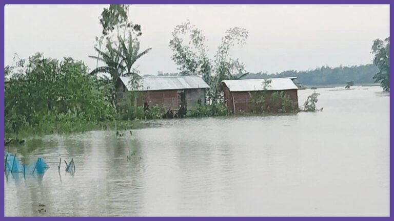 বিপৎসীমার ওপরে ৫ নদীর পানি, ৫ জেলায় বন্যার আভাস