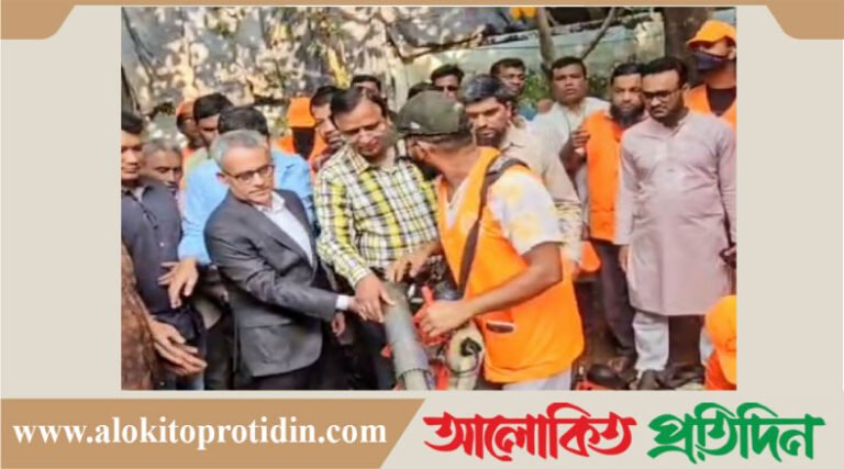 মশক নিধন কার্যক্রমের উদ্বোধন করেন সড়ক ও নৌ পরিবহন মন্ত্রী 