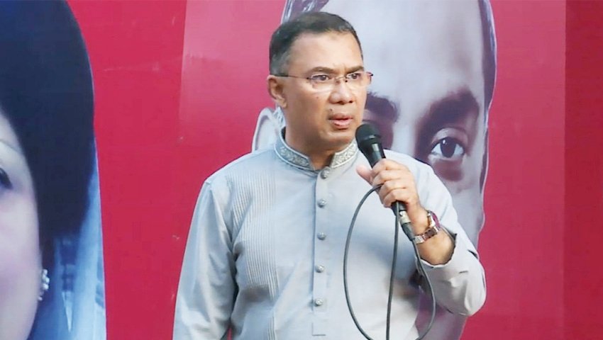 স্বৈরাচাররা শ্রমিকদের ভাগ্য নিয়ে ছিনিমিনি খেলেছিল : তারেক রহমান