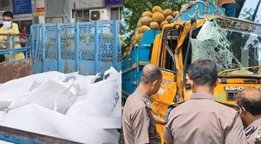 সিলেটে ভয়া*বহ সড়ক দুর্ঘটনায় প্রাণ গেল ৮ শ্রমিকের