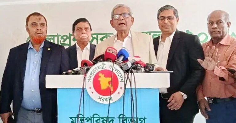 এক বছরের মধ্যে স্থানীয় সরকার নির্বাচন আয়োজনের পরিকল্পনা : মির্জা ফখরুল