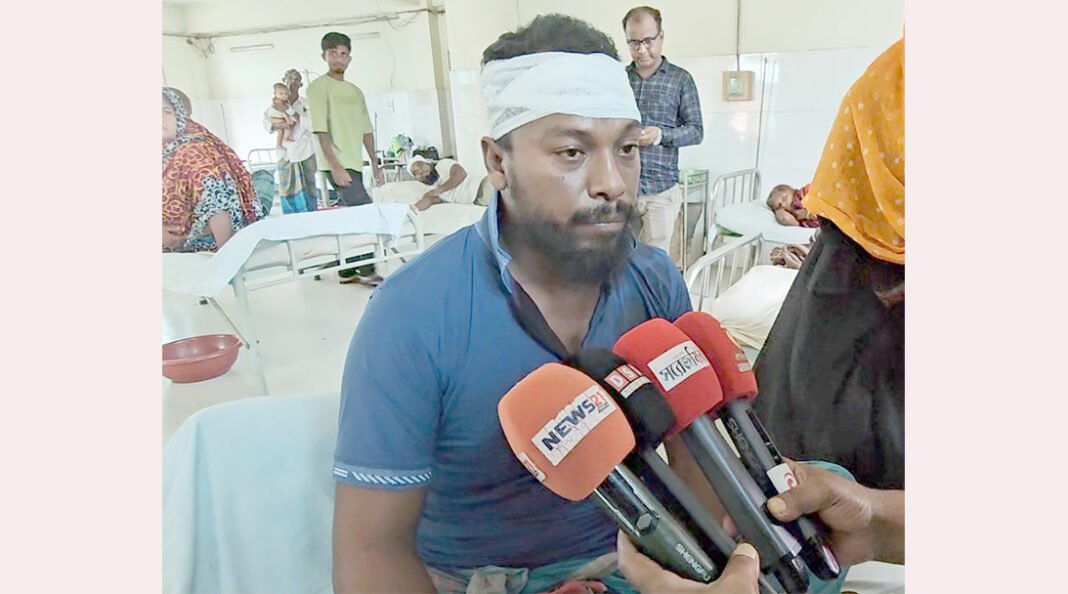 রাস্তা নির্মাণকে কেন্দ্র করে ধামরাইয়ে দুই পক্ষের সংঘর্ষ, আহ*ত-৩