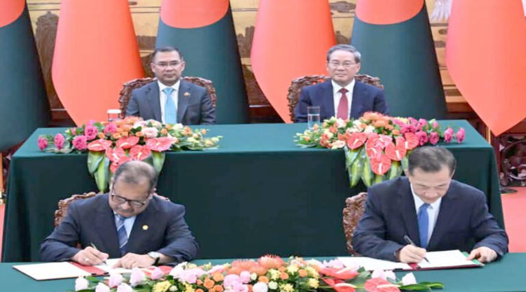বেইজিংয়ে গণমাধ্যম খাতে সহযোগিতা জোরদারে বাংলাদেশ-চীনের মধ্যে চারটি সমঝোতা স্মারক স্বাক্ষর