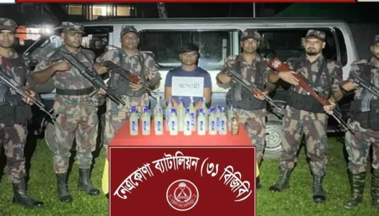 সীমান্তে ৩১ বিজিবি'র অ*ভিযানে ভারতীয় ম*দ ও মাইক্রোবাস জ*ব্দ, আ*টক ১