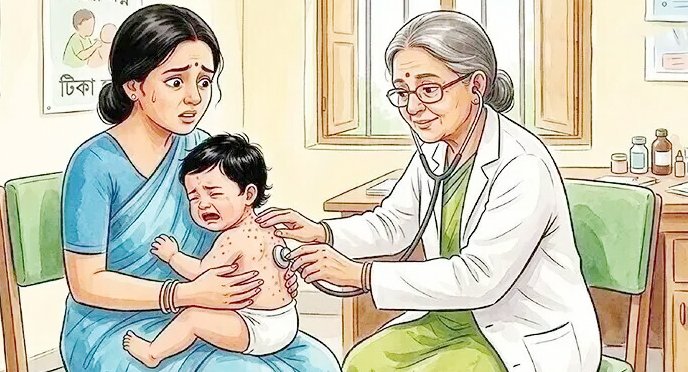 হামে মৃ*ত্যু ছাড়াল ৬০০, একদিনে আরও ৭ শিশুর প্রাণ*হানি