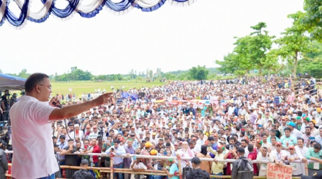 বিএনপি মানুষের উন্নয়নে*র রাজনীতি করে: প্রধানমন্ত্রী