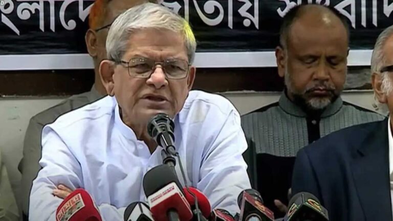 জুলাই সনদ নিয়ে জনগণকে বি*ভ্রান্ত করছে বিরোধী দল : ফখরুল