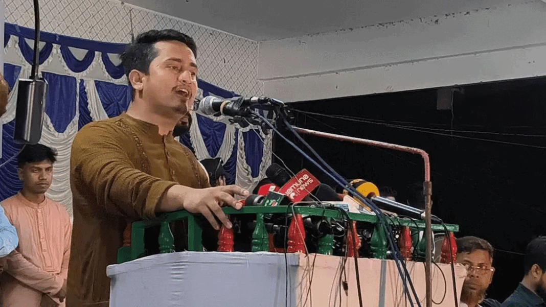 আওয়ামী লীগের দাফন দিল্লিতে হয়েছে : সারজিস আলম