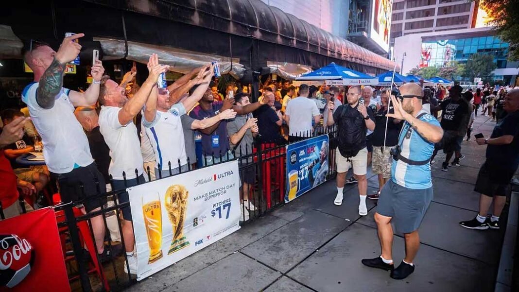 আর্জেন্টিনা-ইংল্যান্ড ম্যাচে ‘রে*ড অ্যা*লার্ট’ জারি করেছে এফবিআই