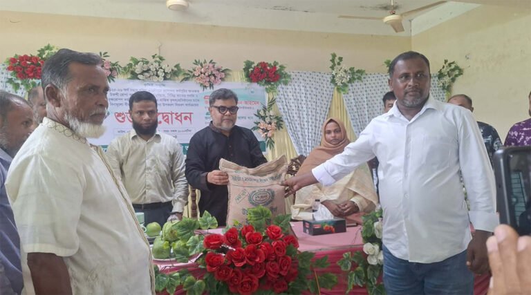 জুড়ীতে কৃষকদের মাঝে বীজ ও গাছের চারা বি*তরণ করলেন: এমপি মিটু