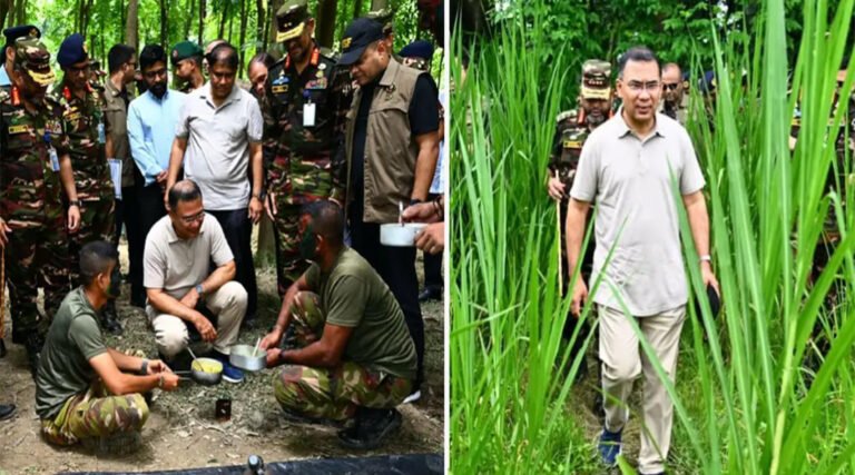 বাংলাদেশ সেনাবাহিনীর গ্রীষ্মকালীন মহড়া আকস্মিক পরিদর্শন করলেন: প্রধানমন্ত্রী