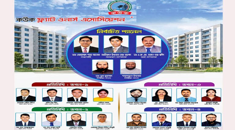 শাহা আলম–রাশেদ–হারুন প্যানেলের বিজয়, কউক ফ্ল্যাট ওনার্স এসোসিয়েশনের নির্বাচন সম্পন্ন