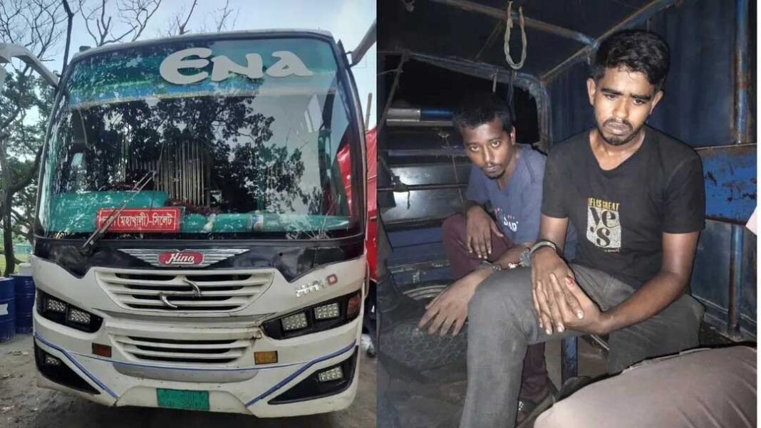 জরুরি সেবা ৯৯৯-এ ফোন, মহাখালী থেকে চুরি হওয়া বাস উদ্ধার মিরপুর বেড়িবাঁধে