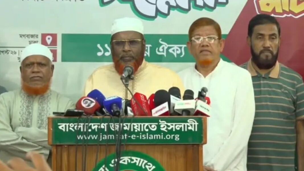 শাপলা চত্বর থেকে লালদীঘি পর্যন্ত জামায়াতের লং মার্চ, ছয়-সাতটি পয়েন্টে হবে পথসভা