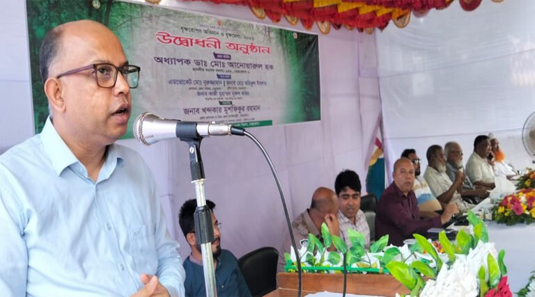 নেত্রকোনায় সপ্তাহব্যাপী বৃক্ষরোপ*ণ অভিযান ও বৃক্ষমেলার উদ্বোধ*ন