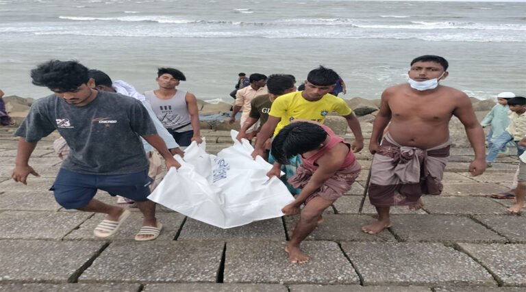 টেকনাফের শাহ পরীর দ্বীপ সাগর পাড়ে ভেসে এলো অজ্ঞাত যুবকের মরদেহ