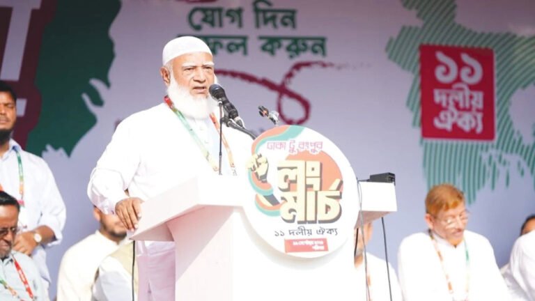 দাবি না মানলে আট দফা এক দফায় পরিণত হতে পারে : জামায়াত আমির