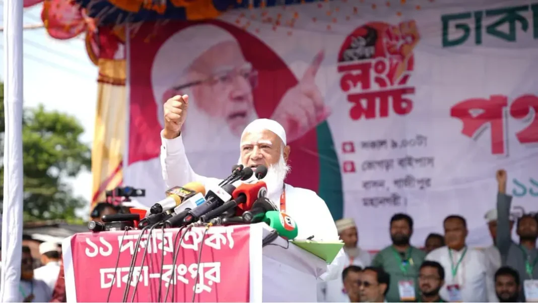 আমাদের লং মার্চ দেশকে দুর্নীতিমুক্ত করা এবং আধিপত্যবাদের বিরুদ্ধে