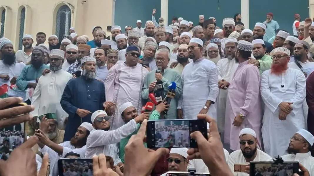 যারা বাংলাদেশকে তাঁবেদার রাষ্ট্র করতে চায়, তাদের বিরুদ্ধে প্রতিরোধ গড়তে হবে