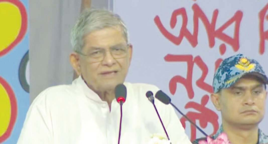 ঠাকুরগাঁওয়ে সং*ঘাত নয়, সমঝোতার রাজনীতি চান রাষ্ট্রপতি