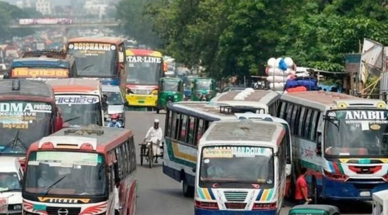নতুন ভাড়ার তালিকা নেই বাসে বাড়তি টাকা আদা*য়