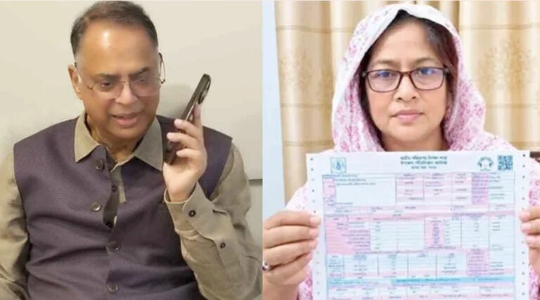 ২৩৫ ই*উনিট বিদ্যুৎ বিল  ৫০৬ কোটি: গ্রাহককে ফোন করে দুঃখ প্রকাশ মন্ত্রীর