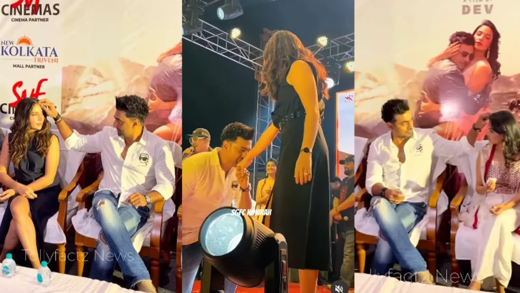 সিনেমার প্রোমোশনে দেবের ‘ন্যাকামো’ কাণ্ড নিয়ে যত সমালোচনা