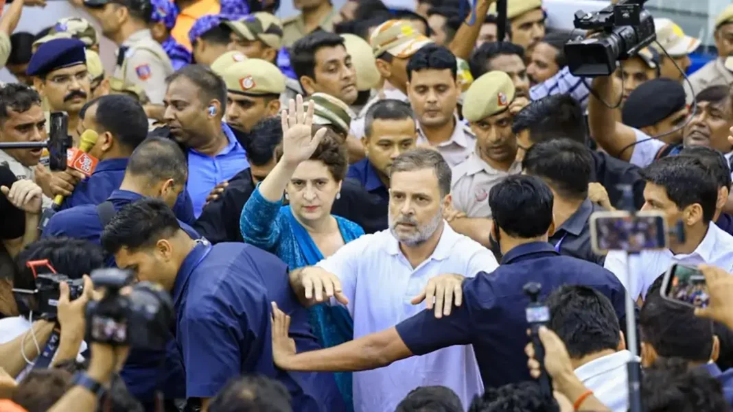 ভারতে নেপাল ও বাংলাদেশের মতো পরিস্থিতি তৈরির চেষ্টা করছে কংগ্রেস : বিজেপি