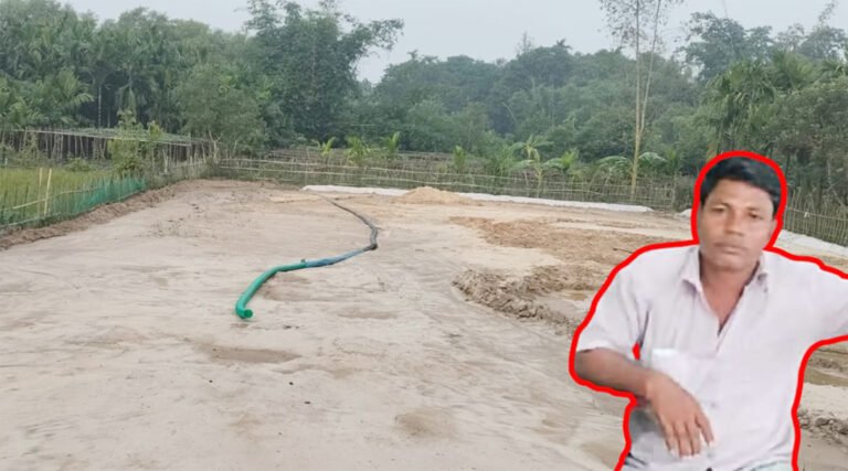 রাবেতা খালে বালু উত্তোলন বন্ধে অভিযান, এসিল্যান্ড ফেরার পর অভিযোগকারীর বাড়িতে সশস্ত্র হামলা