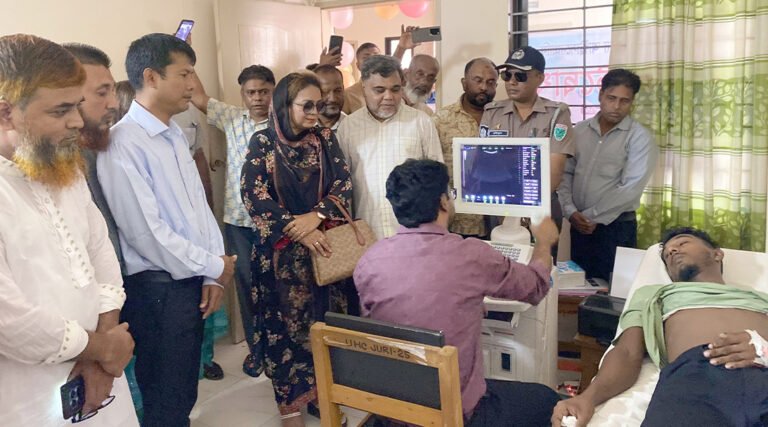 জুড়ী উপজেলা স্বাস্থ্য কমপ্লেক্সে চালু হলো আল্ট্রাসনোগ্রাফি সেবা